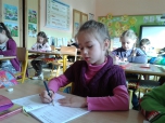Hodina českého jazyka-psaní